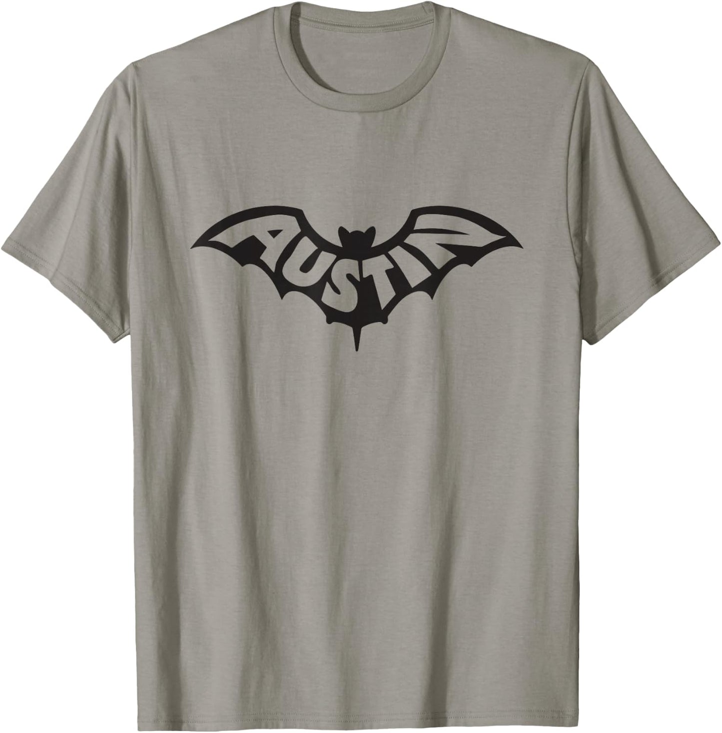 Austin Texas Bat Congress Street Bridge Bats T-Shirt - T-Shirt | Sand