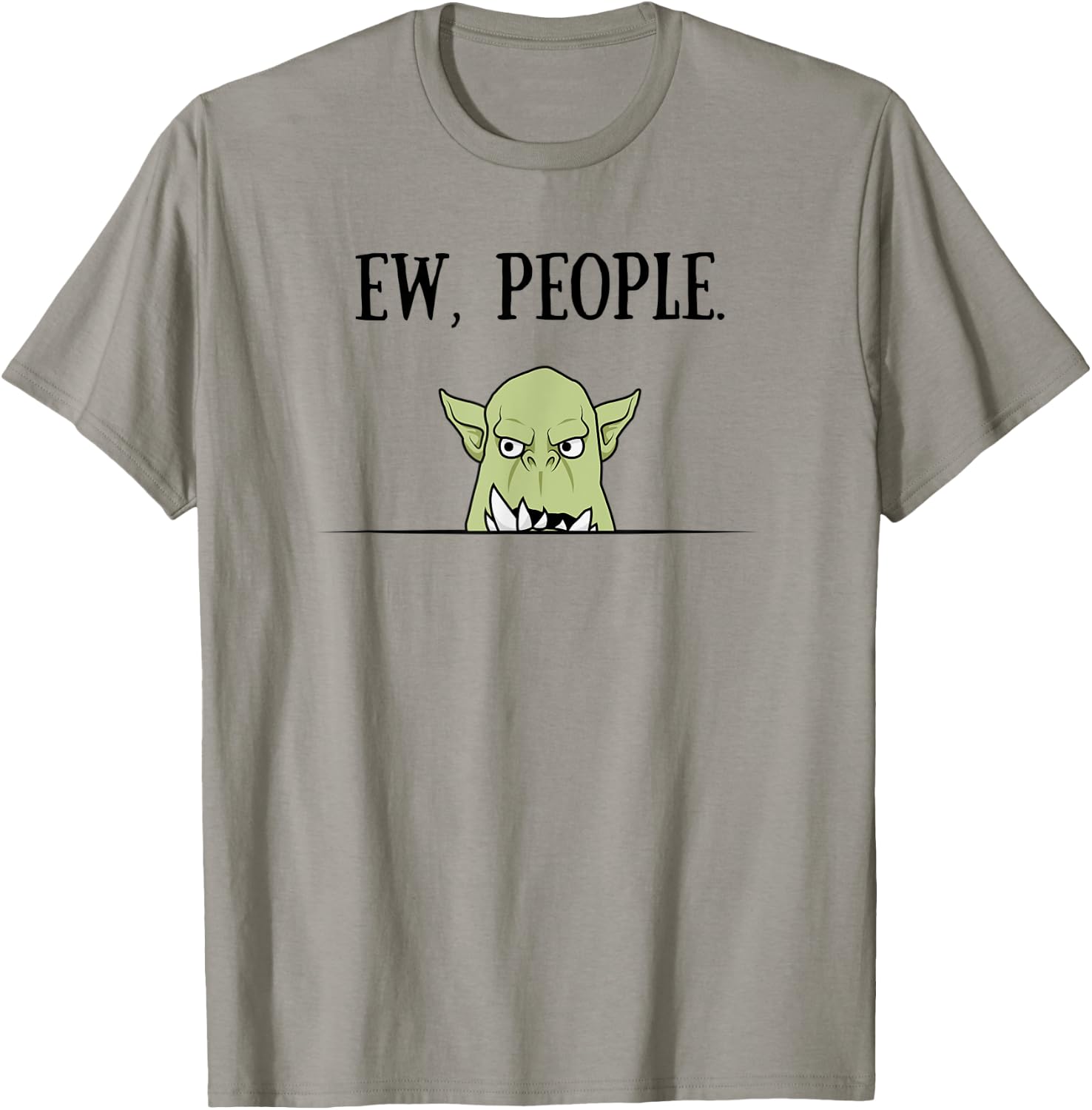 Introvert Gamer Shirt | Role Playing RPG Orc Gaming T-Shirt - T-Shirt | Sand