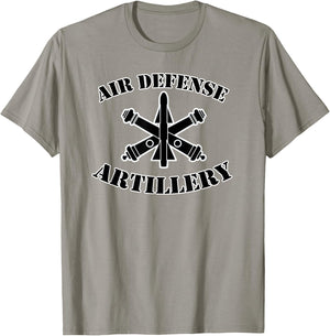 Army Air Defense Artillery Insignia Badge - Dark T-Shirt - T-Shirt | Sand