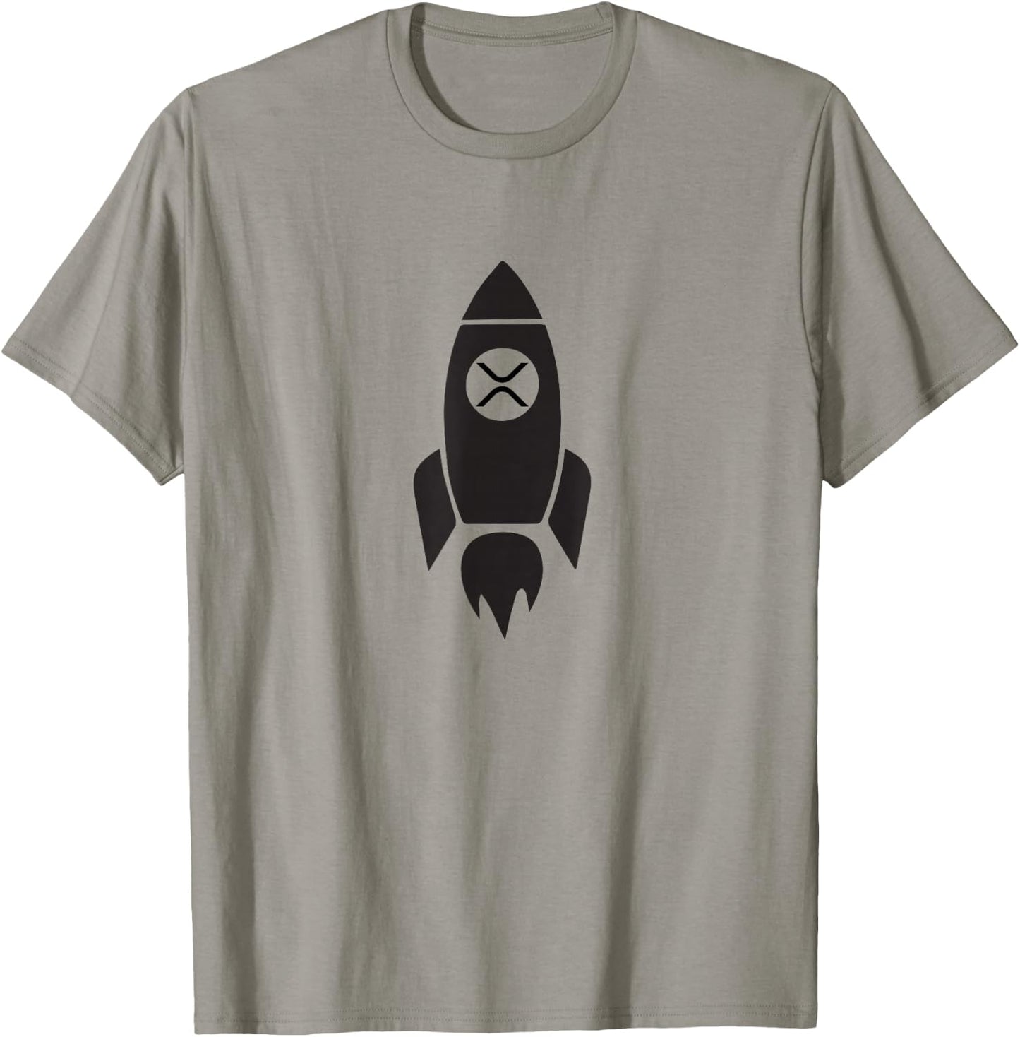 XRP to the Moon T-Shirt - T-Shirt | Sand