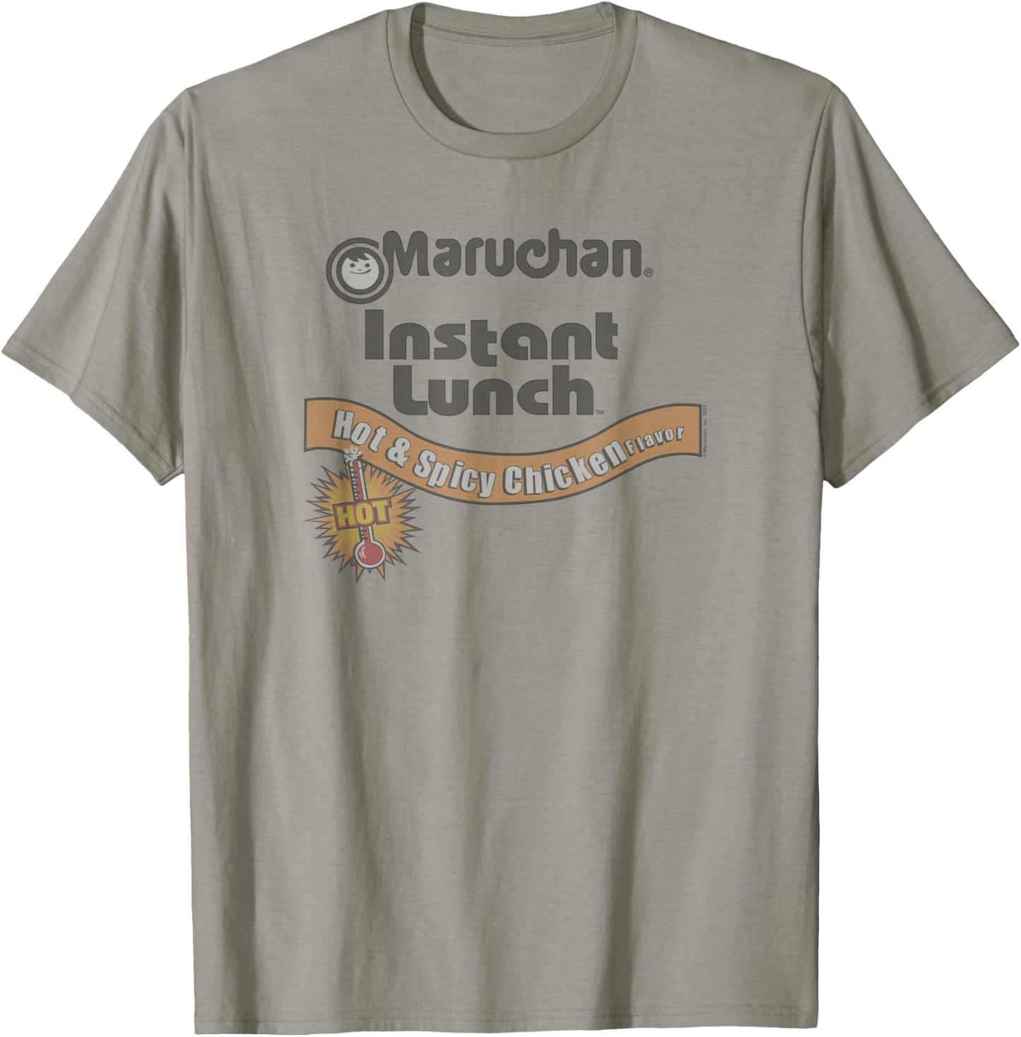 Maruchan Instant Lunch Hot & Spicy Chicken Flavor Logo T-Shirt - T-Shirt | Sand
