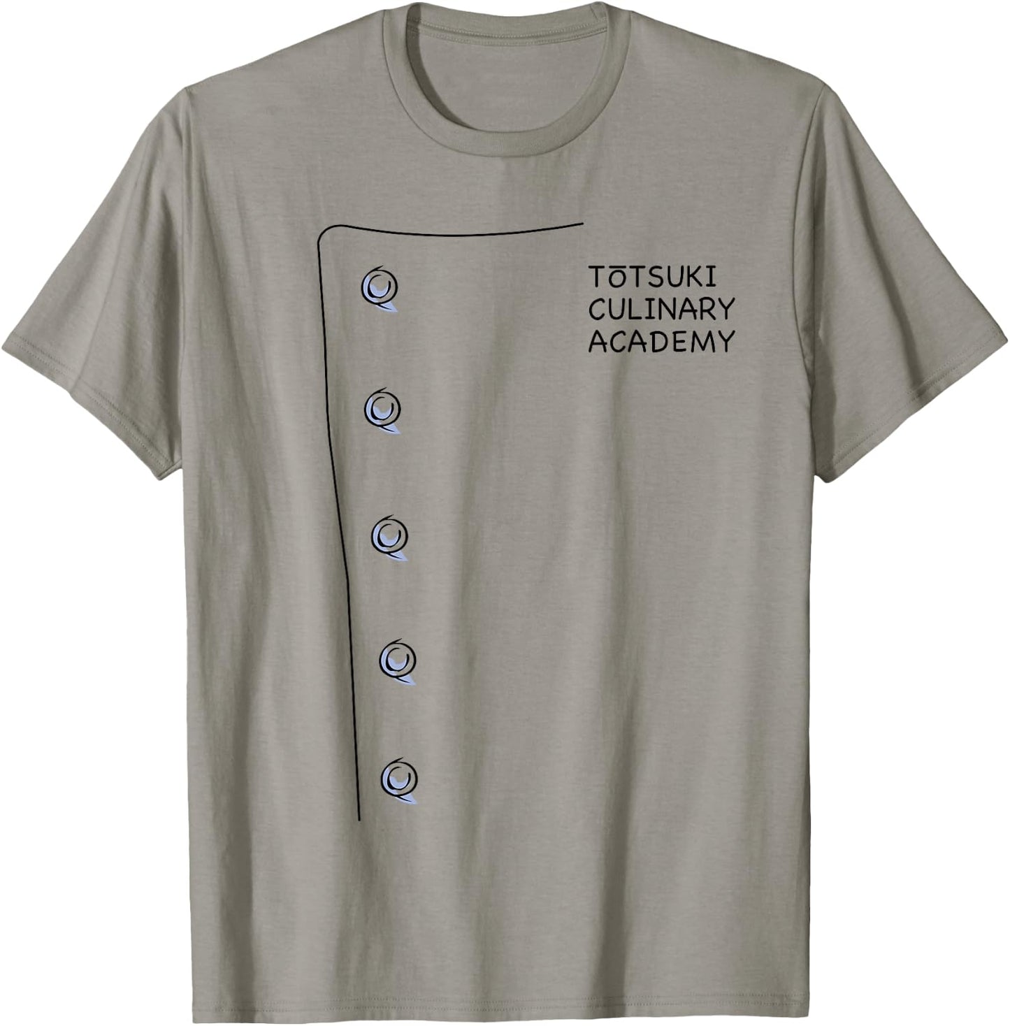 Totsuki Culinary Academy Anime Manga Cosplay Shokugeki T-Shirt - T-Shirt | Sand