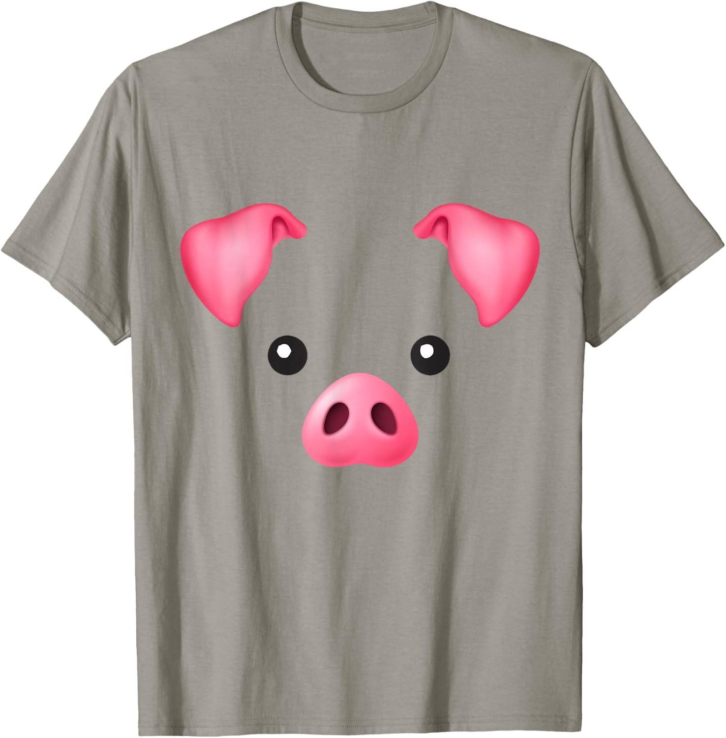 DIY Halloween Costume Pink Pig Costume for Kids Adults Shirt T-Shirt - T-Shirt | Sand