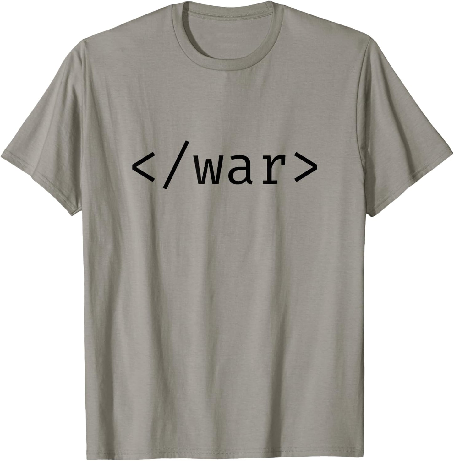 HTML "Stop War" T-Shirt - T-Shirt | Sand