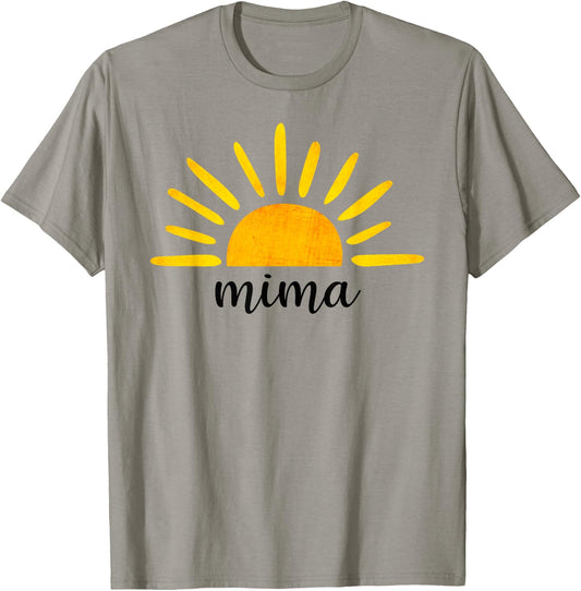 Mima of The Birthday First Trip Around the Sun Birthday T-Shirt - T-Shirt | Sand