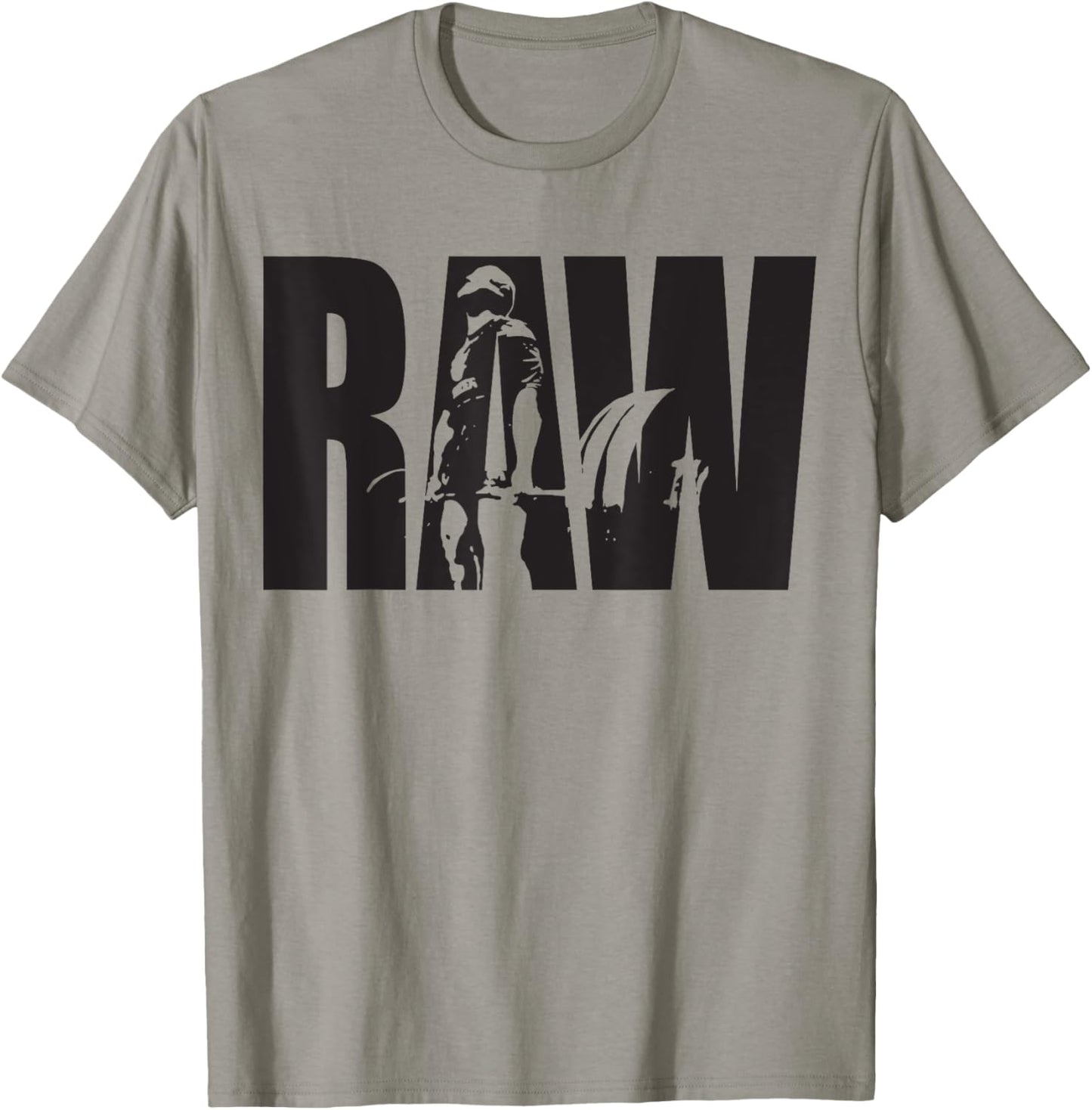 RAW Strength - Gym Motivational T-Shirt - T-Shirt | Sand
