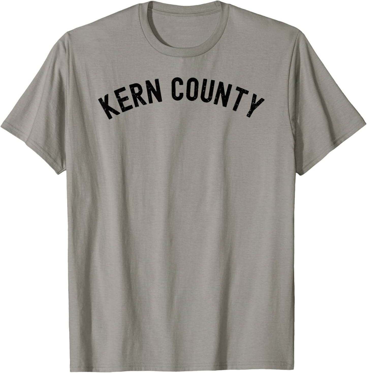 Kern County California Flag Vintage Forest River Camp Retro T-Shirt - T-Shirt | Sand