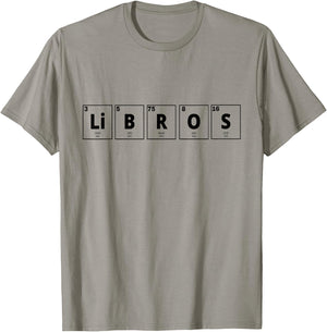 Libros Word for Book Lover Librarian Spanish Teacher T-Shirt - T-Shirt | Sand