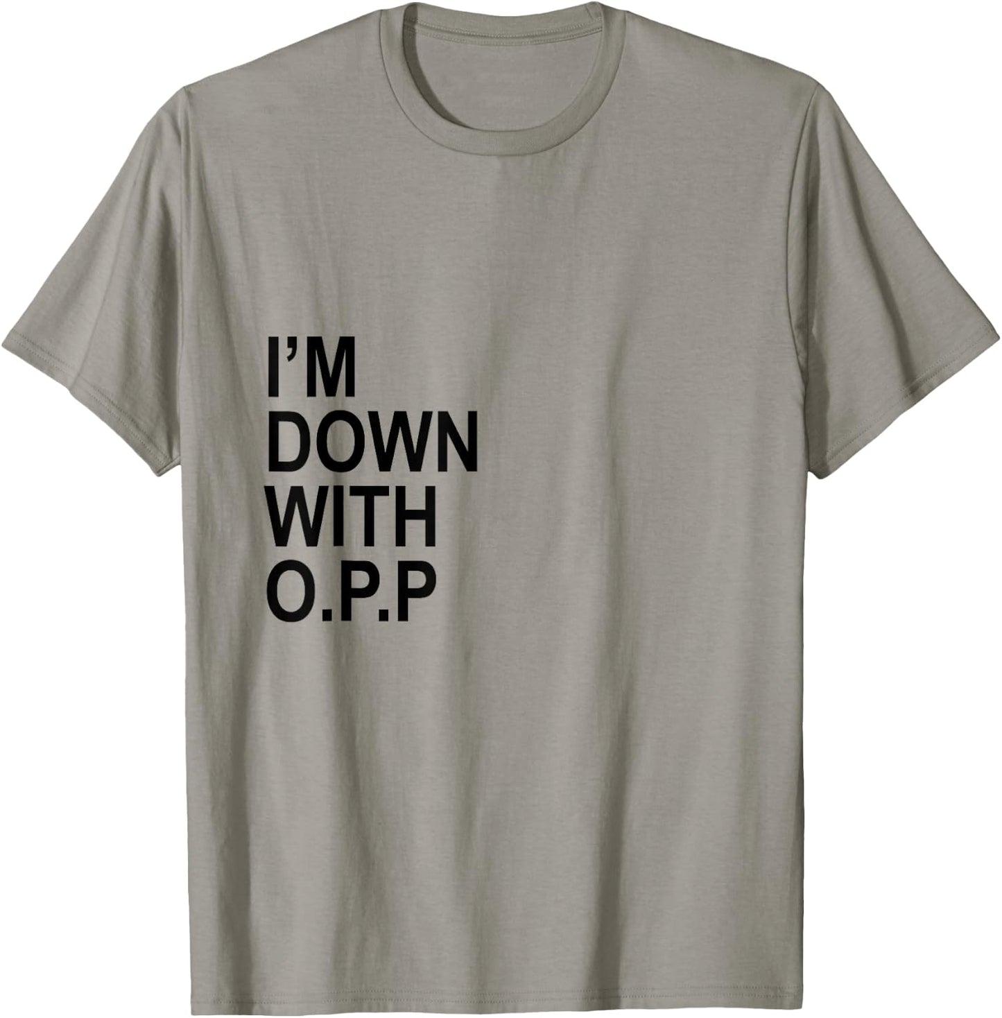 OPP Rap Lyrics 90s T-Shirt - T-Shirt | Sand