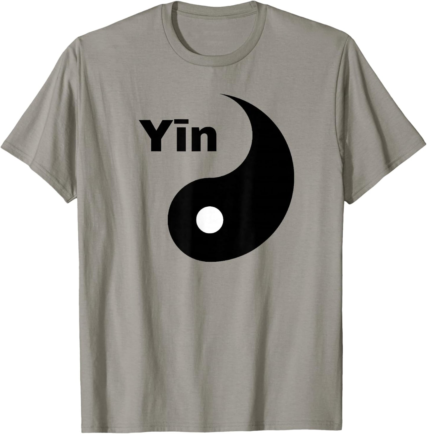 Yin Yang Matching Friends Or Couple Yin T-Shirt - T-Shirt | Sand