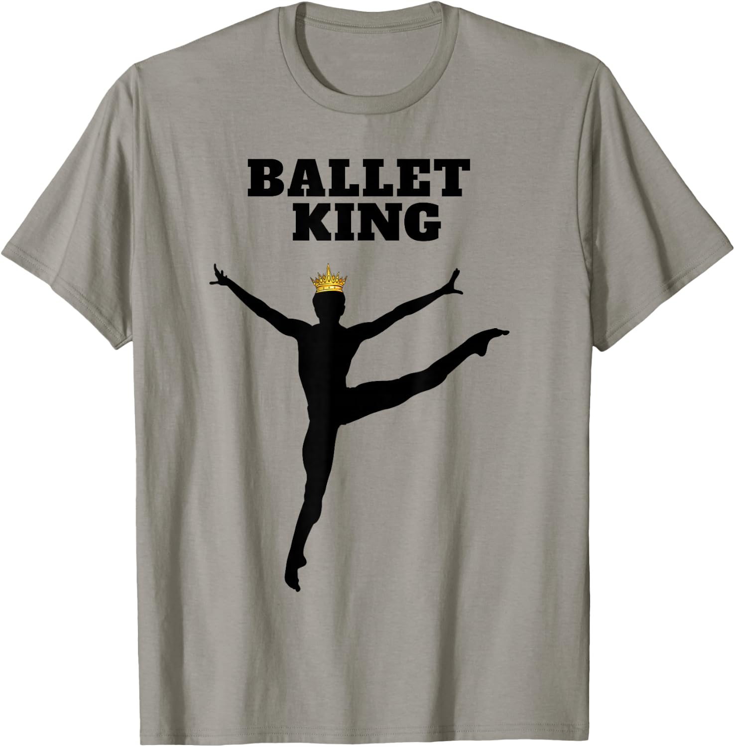 Ballet King | Ballet | Boys Ballet T-Shirt - T-Shirt | Sand