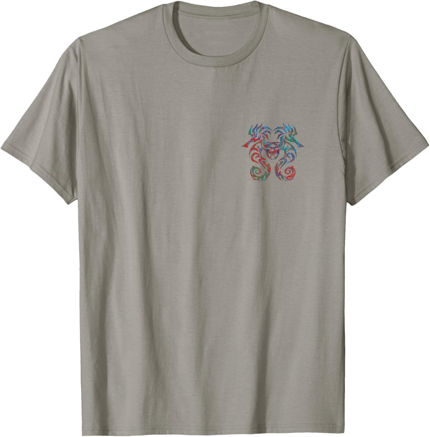 JCombs: Anna Maria Island, FL, Seahorses (Art on both sides) T-Shirt - T-Shirt | Sand