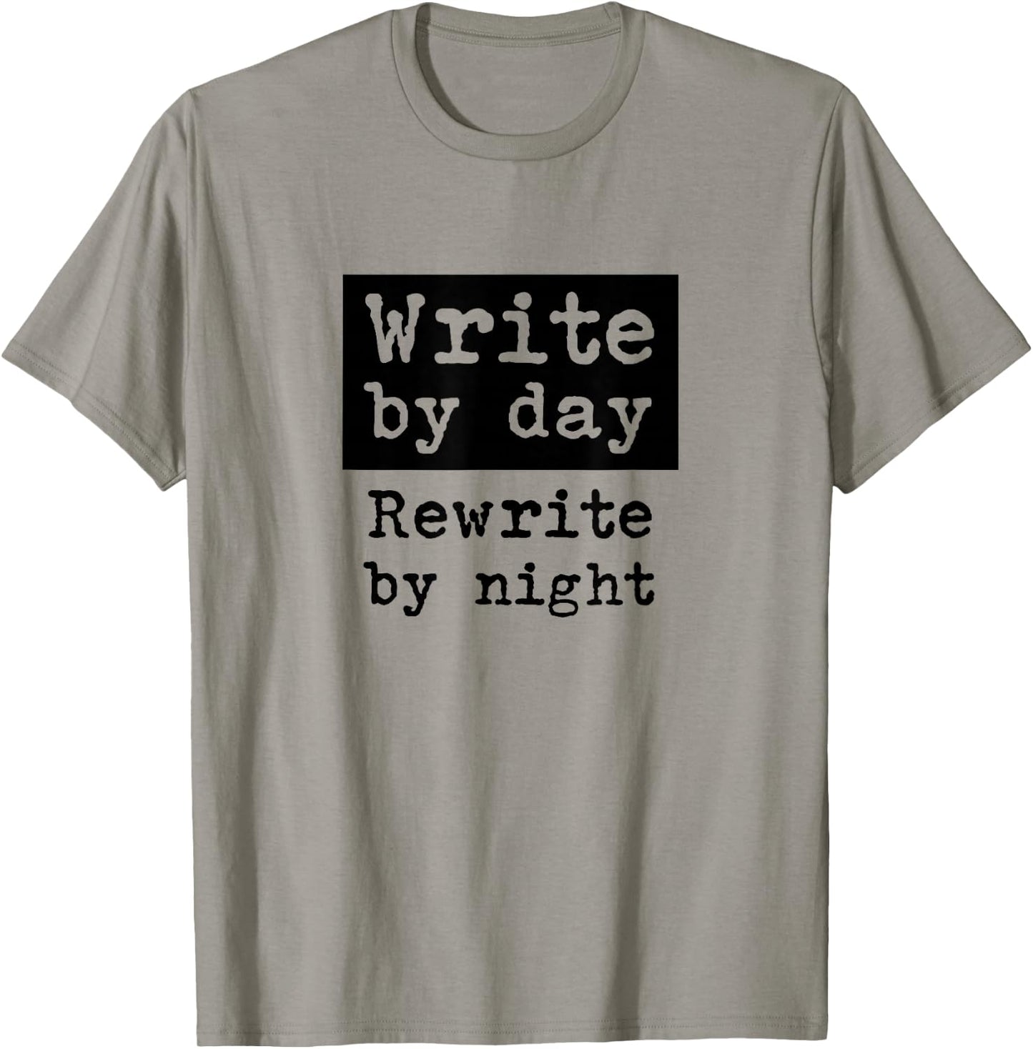 Writer Author Book Journalist Novelist Rewrite Funny T-Shirt - T-Shirt | Sand