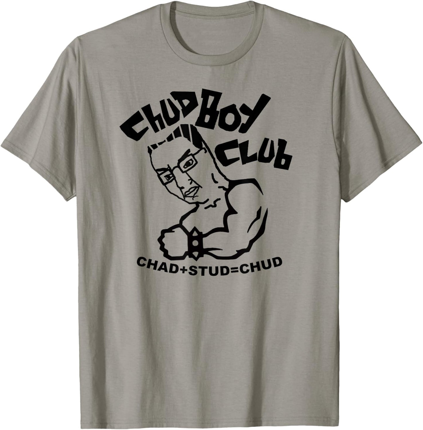 Chud Boy Club Chad Stud Meme T-Shirt - T-Shirt | Sand