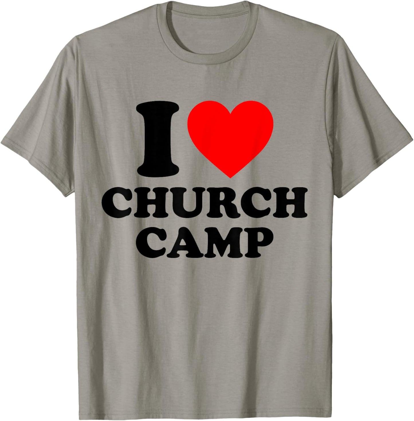 VBS I Love Church Camp Christian Vacation Bible School Jesus T-Shirt - T-Shirt | Sand