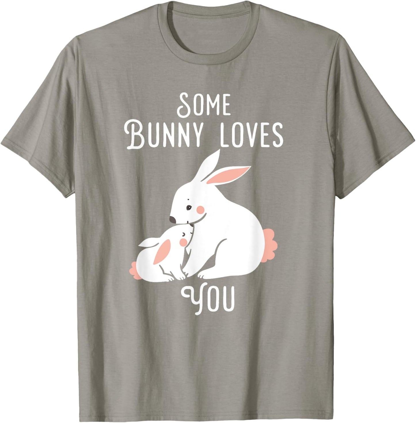 Kids Easter Some Bunny Loves you bunny rabbit shirt T-Shirt - T-Shirt | Sand
