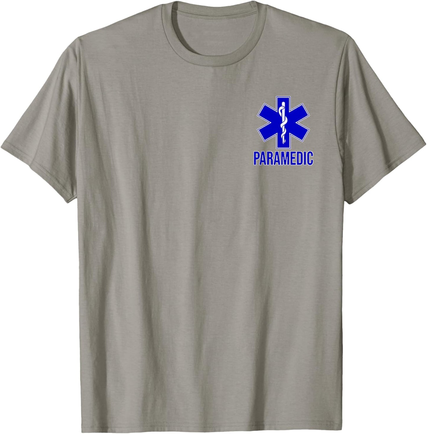 Paramedic Star of Life Emt Ems Ambulance Uniform Costume T-Shirt - T-Shirt | Sand