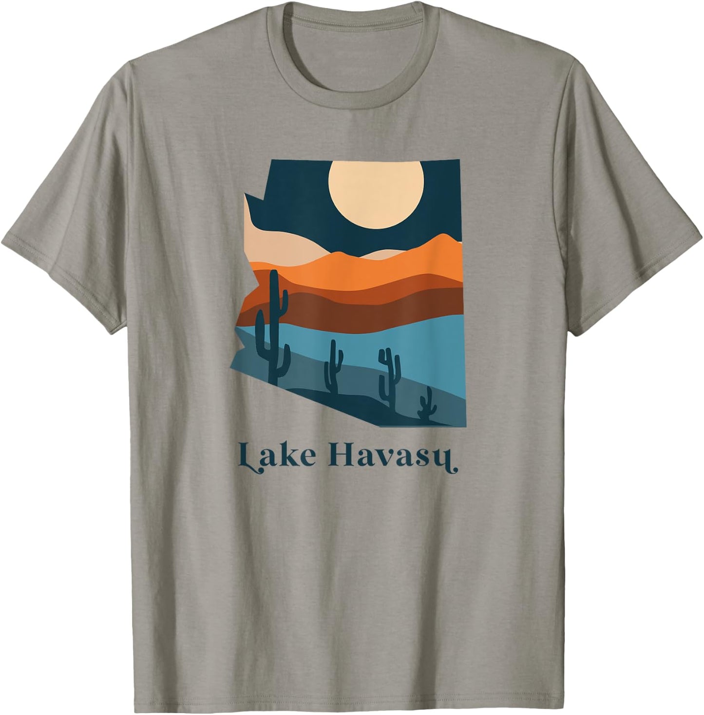 Lake Havasu Arizona Desert Style Boho AZ Landscape T-Shirt - T-Shirt | Sand