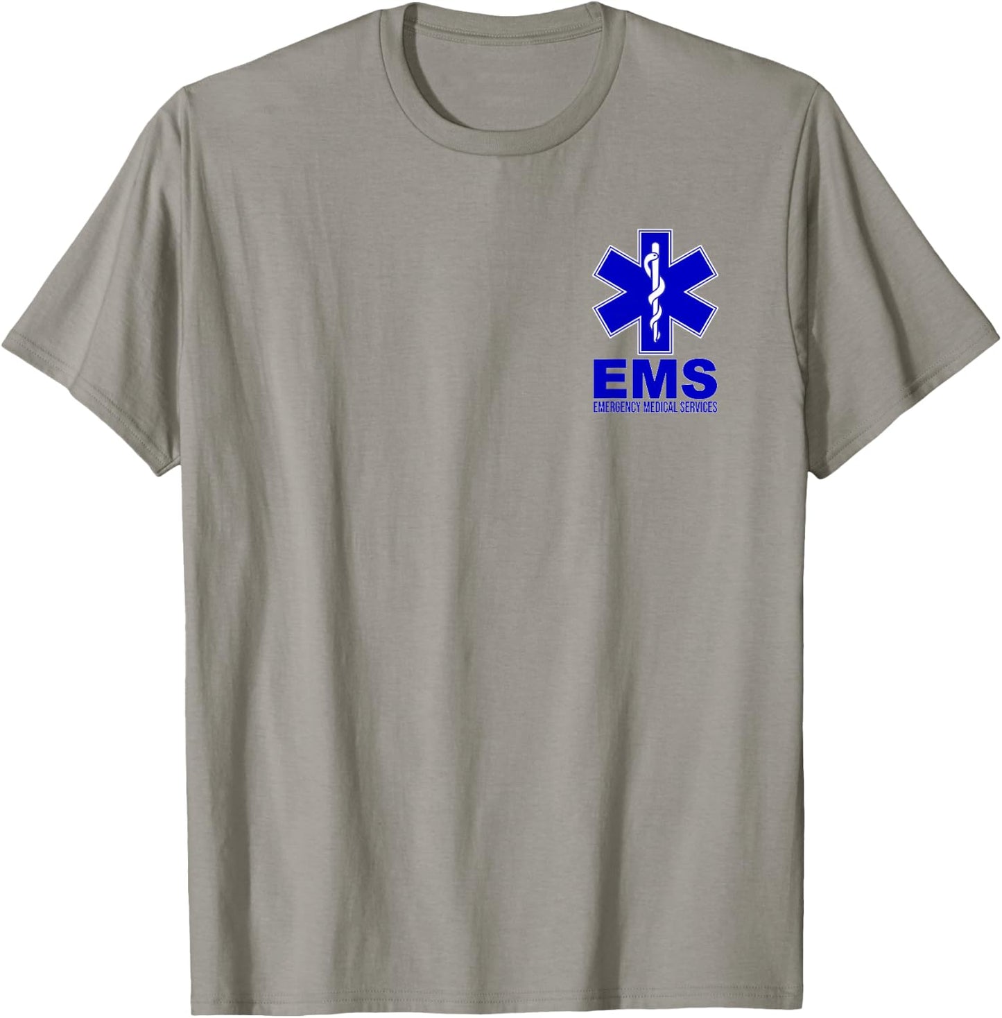 Ems Star of Life Emergency Medical Services Emt Paramedic T-Shirt - T-Shirt | Sand