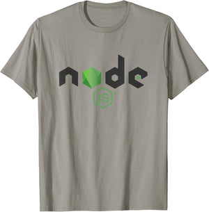 Node.js Logo - Node JS - Nodejs Programmer Software Engineer T-Shirt - T-Shirt | Sand
