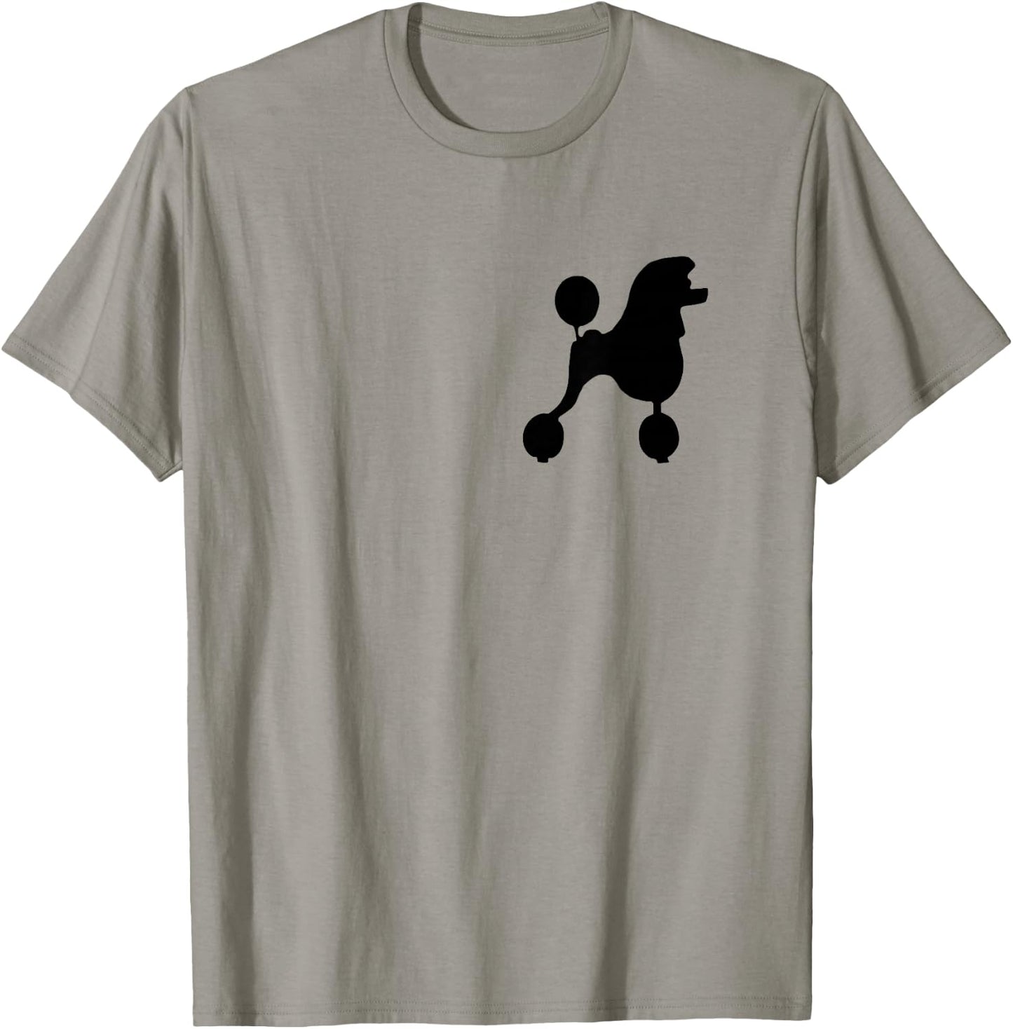 Poodle Skirt T Shirt Costume Black Poodle T-Shirt - T-Shirt | Sand