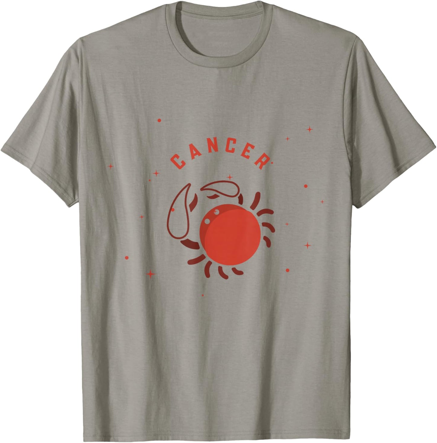 Cancer Zodiac Sign Zodiac Sign T-Shirt - T-Shirt | Sand