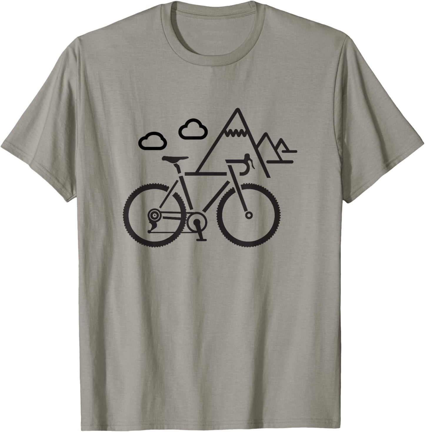 Gravel Cycling Bikepacking Mountain Biking Bike T-Shirt - T-Shirt | Sand