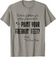 Dance Teacher Gifts - Point Your Freakin' Feet Dance Teacher T-Shirt - T-Shirt | Sand