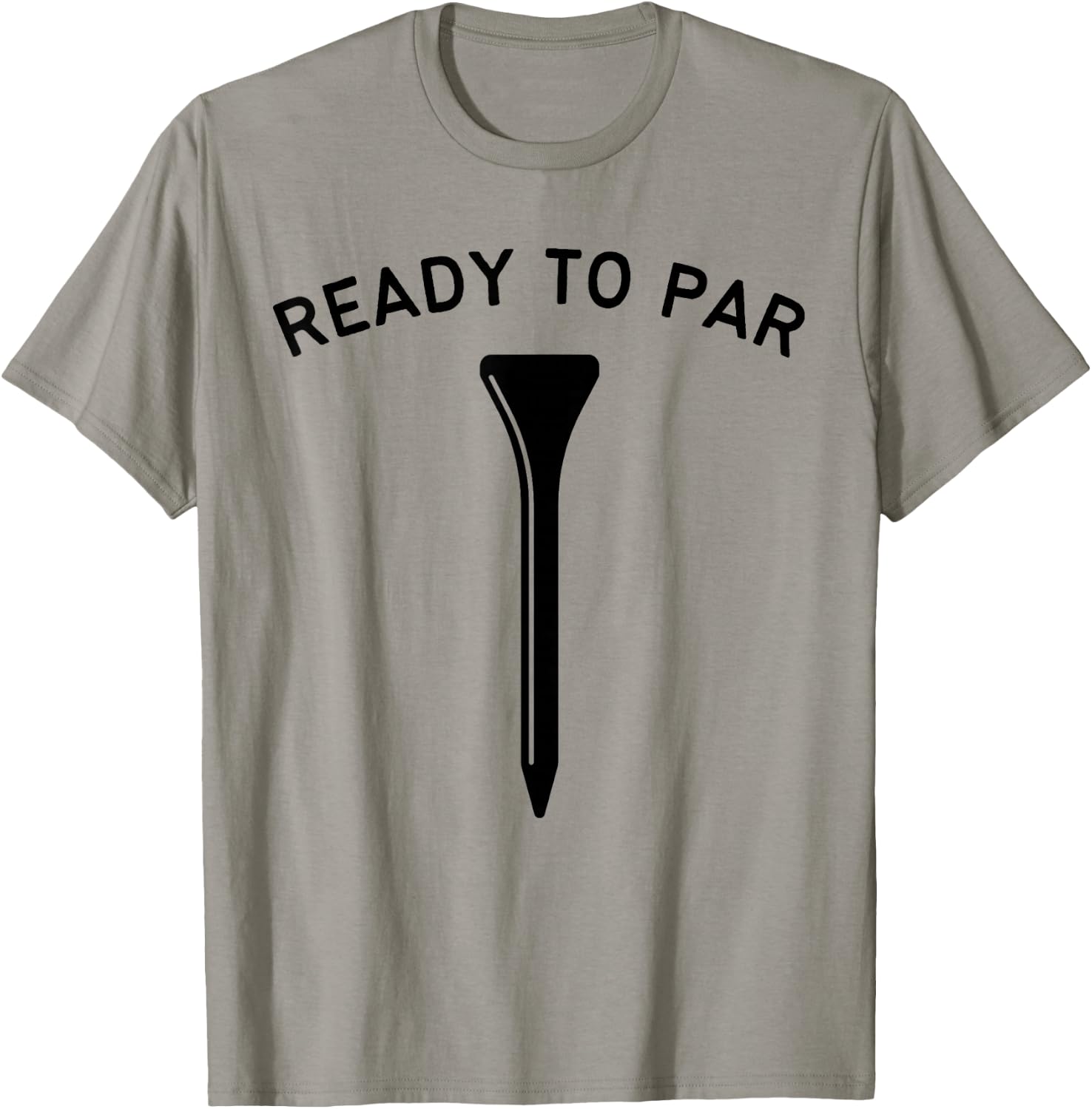 Ready to Par ParTee Funny Golf Golf Fans T-Shirt - T-Shirt | Sand