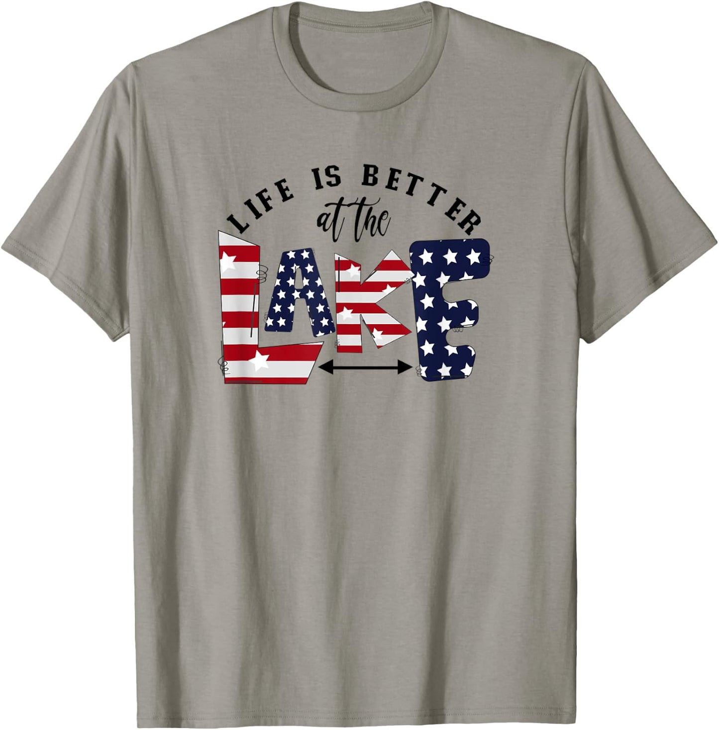 Lake Shirts Lake House Boating Camping Clothes Women Kid Men T-Shirt - T-Shirt | Sand