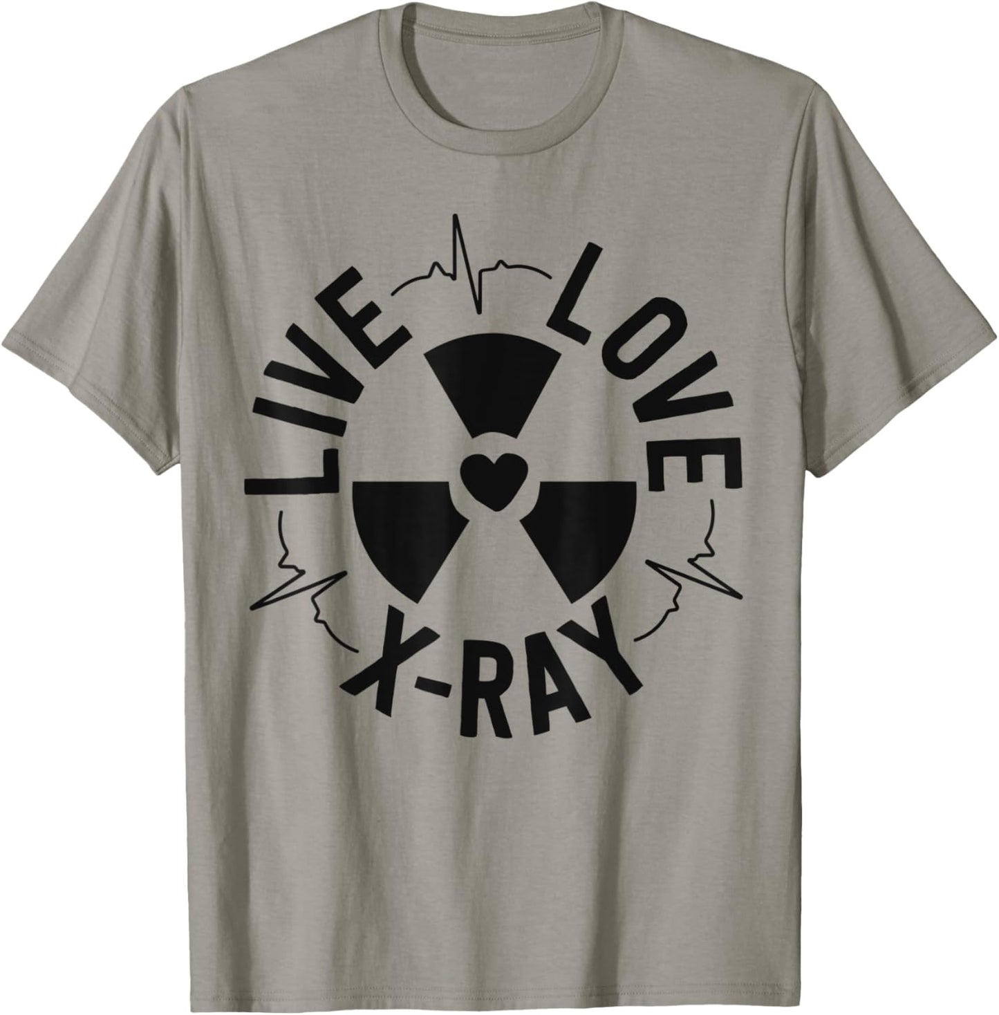 Live Love X-Ray Radiologist Graduation Gift Radiology Tech T-Shirt - T-Shirt | Sand