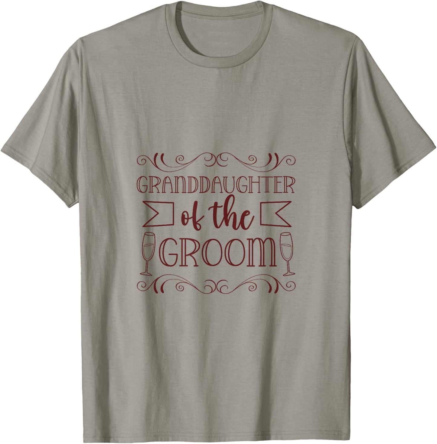Wedding - Granddaughter of the groom T-Shirt - T-Shirt | Sand
