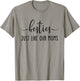 Besties Just Like Our Moms, New Mom, Baby Shower T-Shirt - T-Shirt | Sand