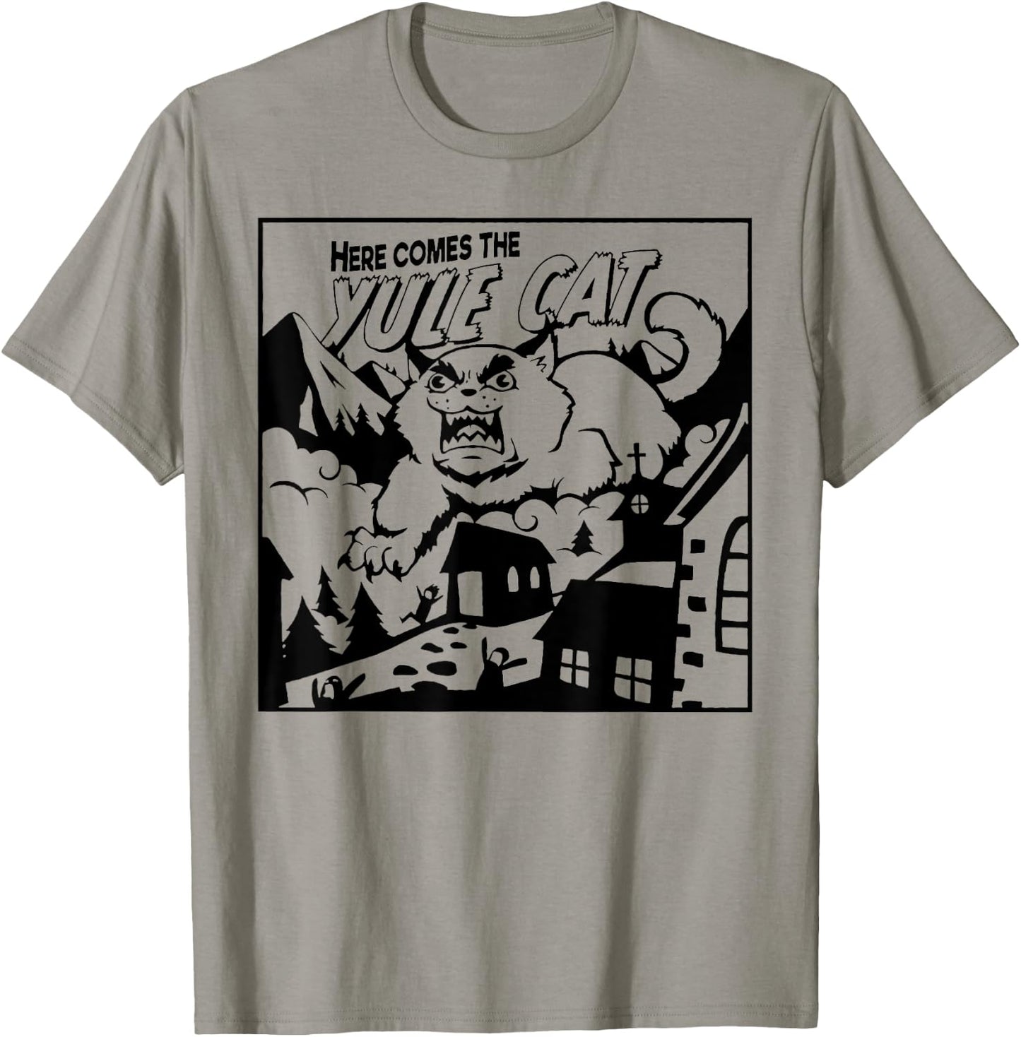 Yule Cat Women T-Shirt - T-Shirt | Sand