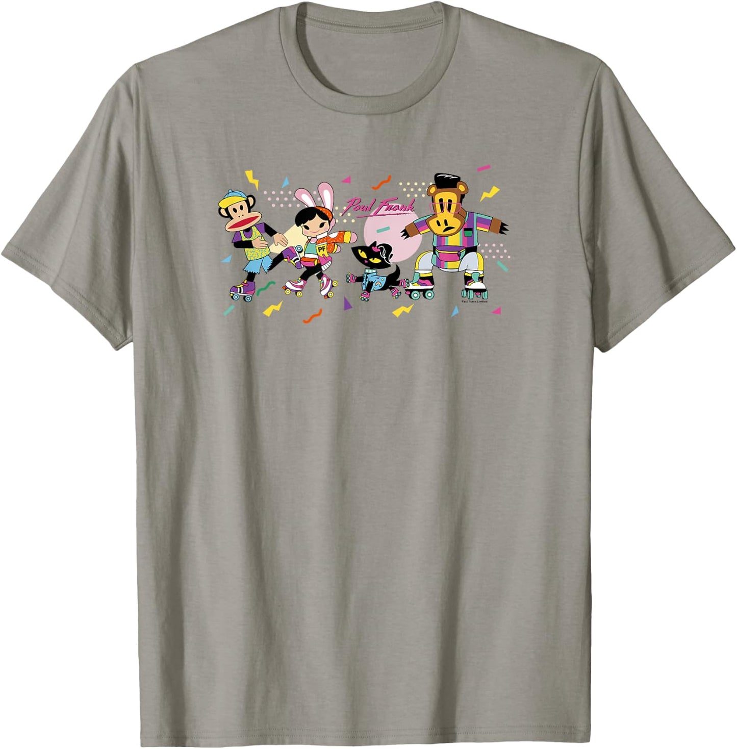 Paul Frank Retro Group Skate Party T-Shirt - T-Shirt | Sand