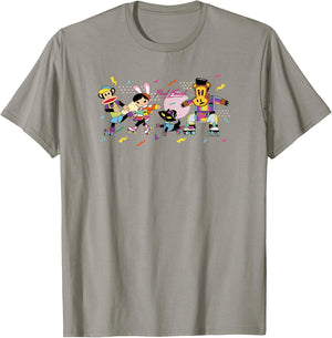 Paul Frank Retro Group Skate Party T-Shirt - T-Shirt | Sand