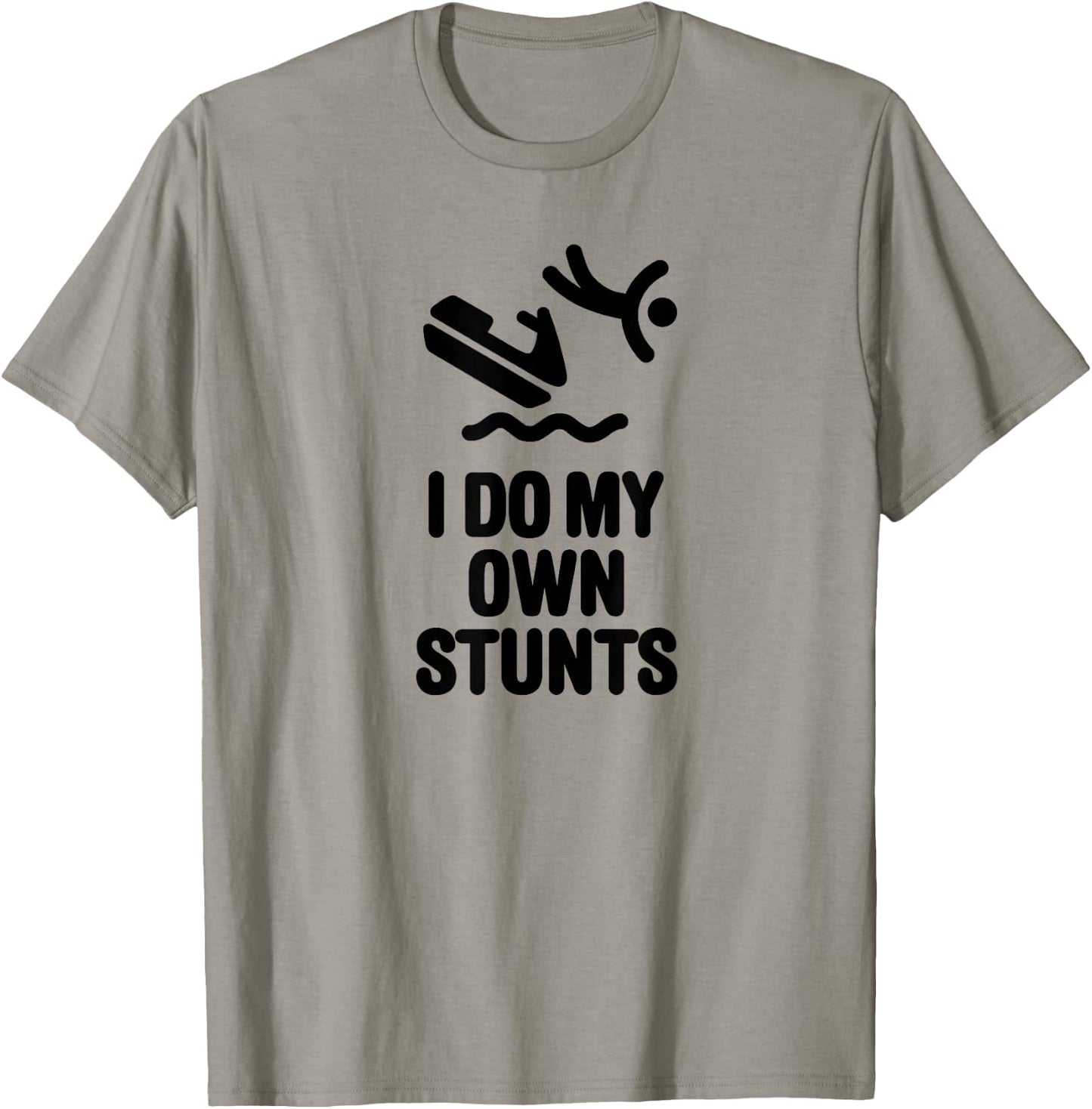 Personal Watercraft PWC I do my own stunts Jet Ski gift T-Shirt - T-Shirt | Sand