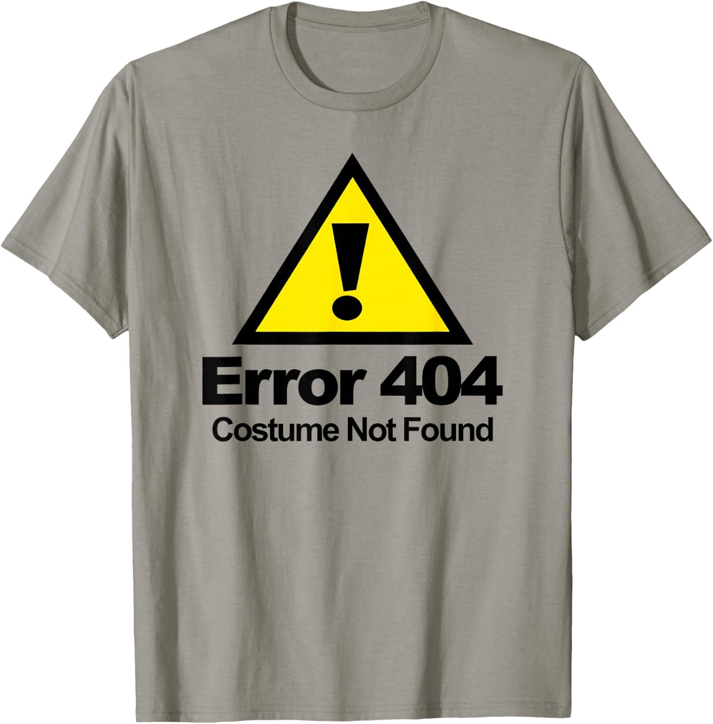 Error 404 Costume Not Found Halloween Costume Not Found T-Shirt - T-Shirt | Sand