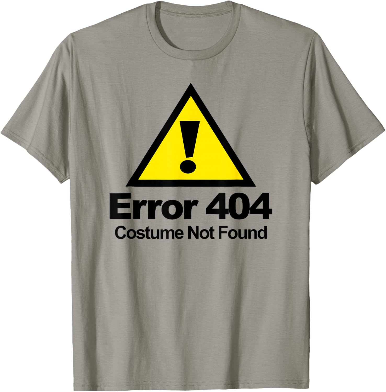 Error 404 Costume Not Found Halloween Costume Not Found T-Shirt - T-Shirt | Sand