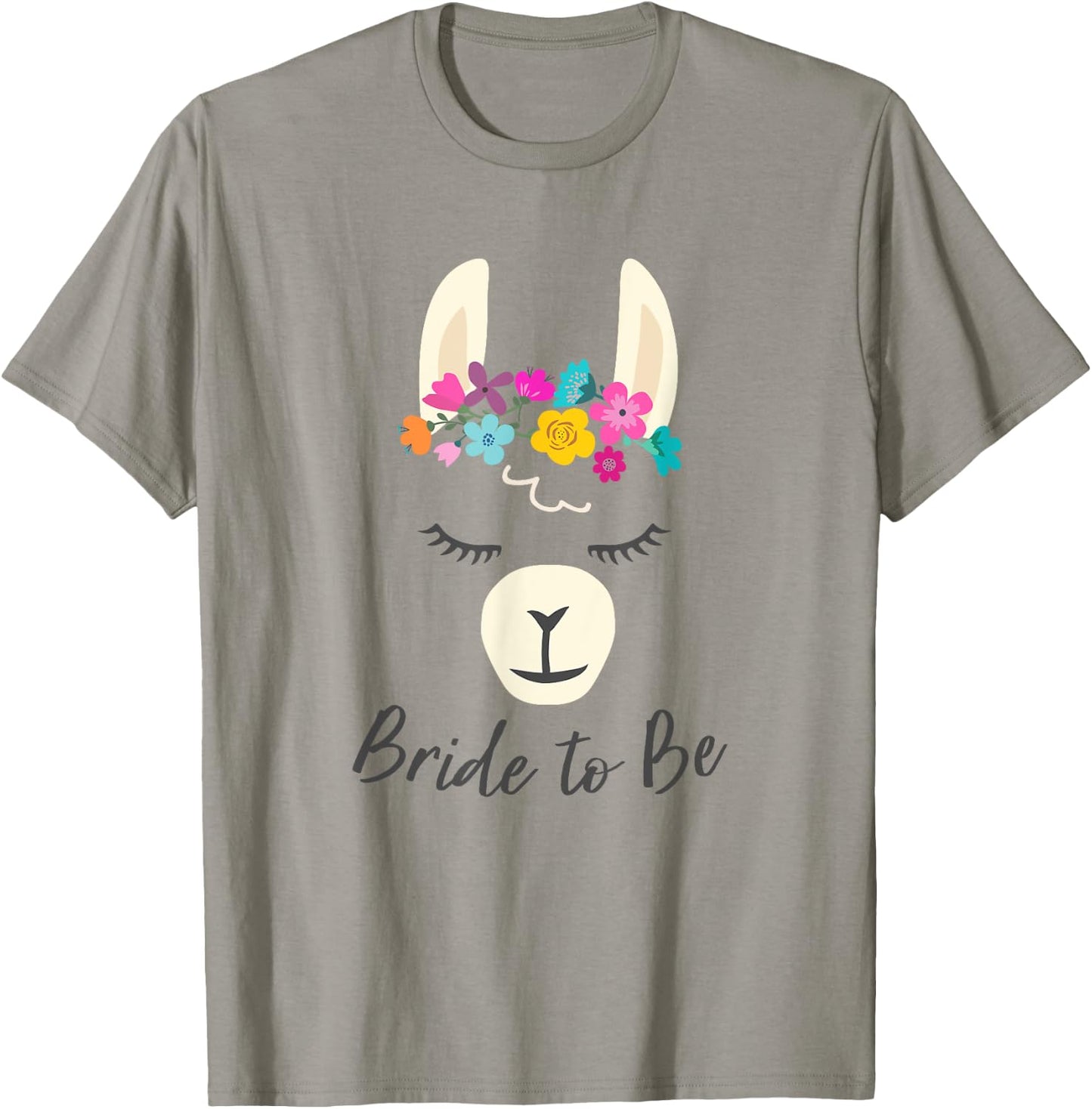 Llama Bride to Be Wedding Bridal Shower Alpaca T-Shirt - T-Shirt | Sand