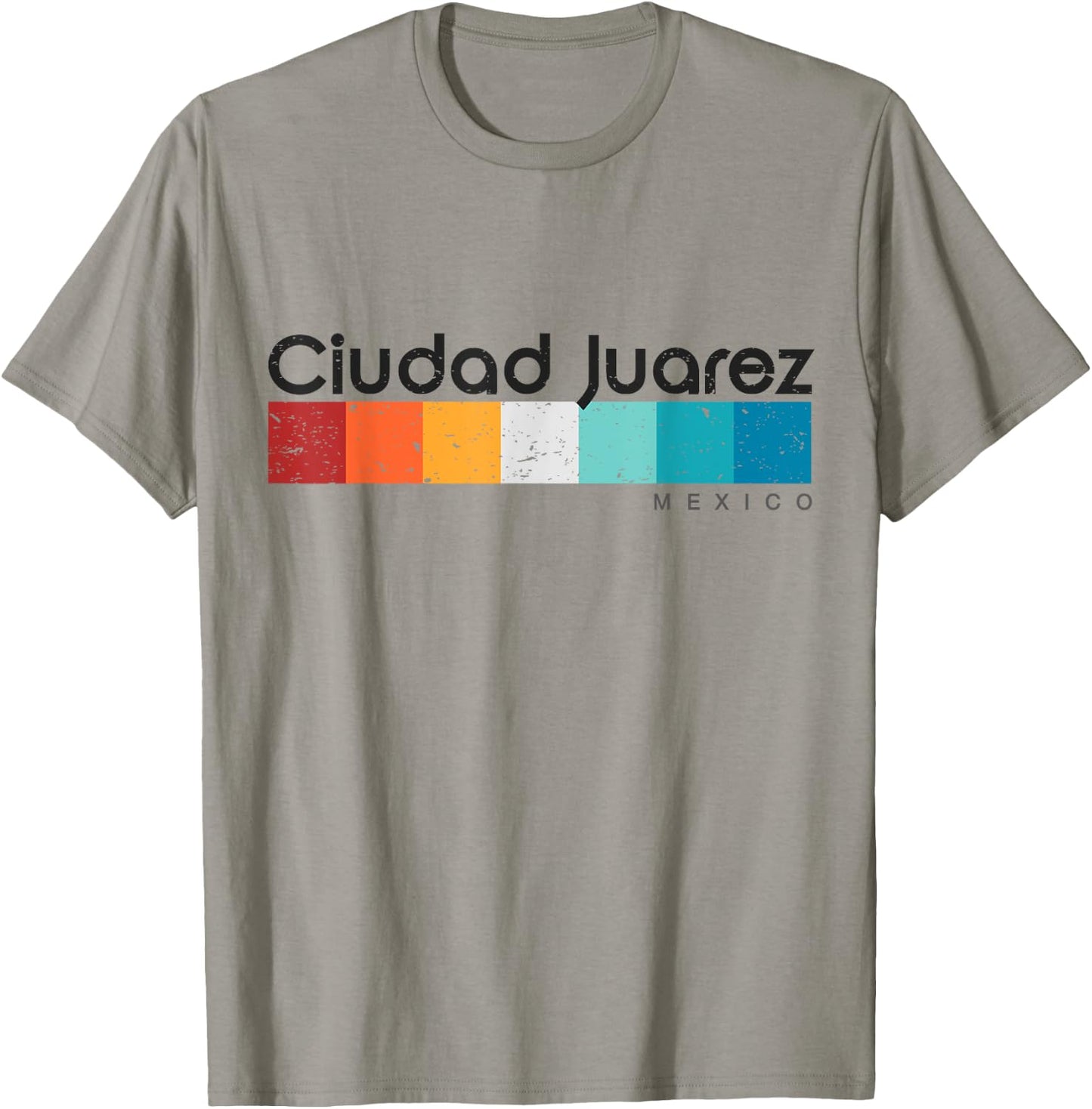 Ciudad Juarez Mexico Retro style Vintage Design T-Shirt - T-Shirt | Sand
