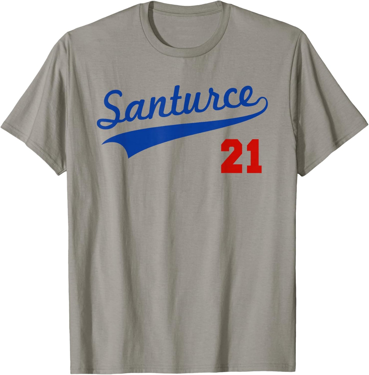 Santurce 21 Puerto Rico Baseball Boricua Men Women T-Shirt - T-Shirt | Sand