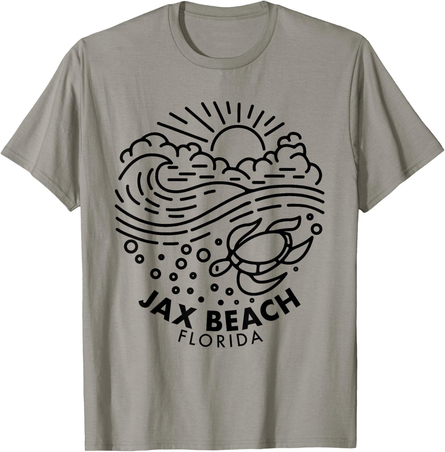 Jax Beach Florida Vintage Women Kids T-Shirt - T-Shirt | Sand