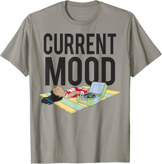 Disney Lilo & Stitch Lilo Current Mood T-Shirt - T-Shirt | Sand