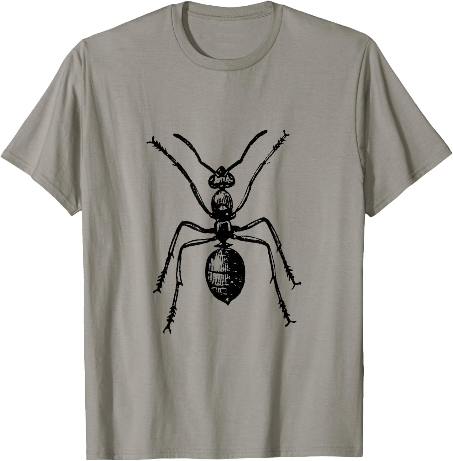 Vintage Ant Insect Print T-Shirt - T-Shirt | Sand