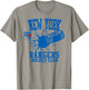 New York Rangers Hockey Puck Burst White Officially Licensed T-Shirt - T-Shirt | Sand