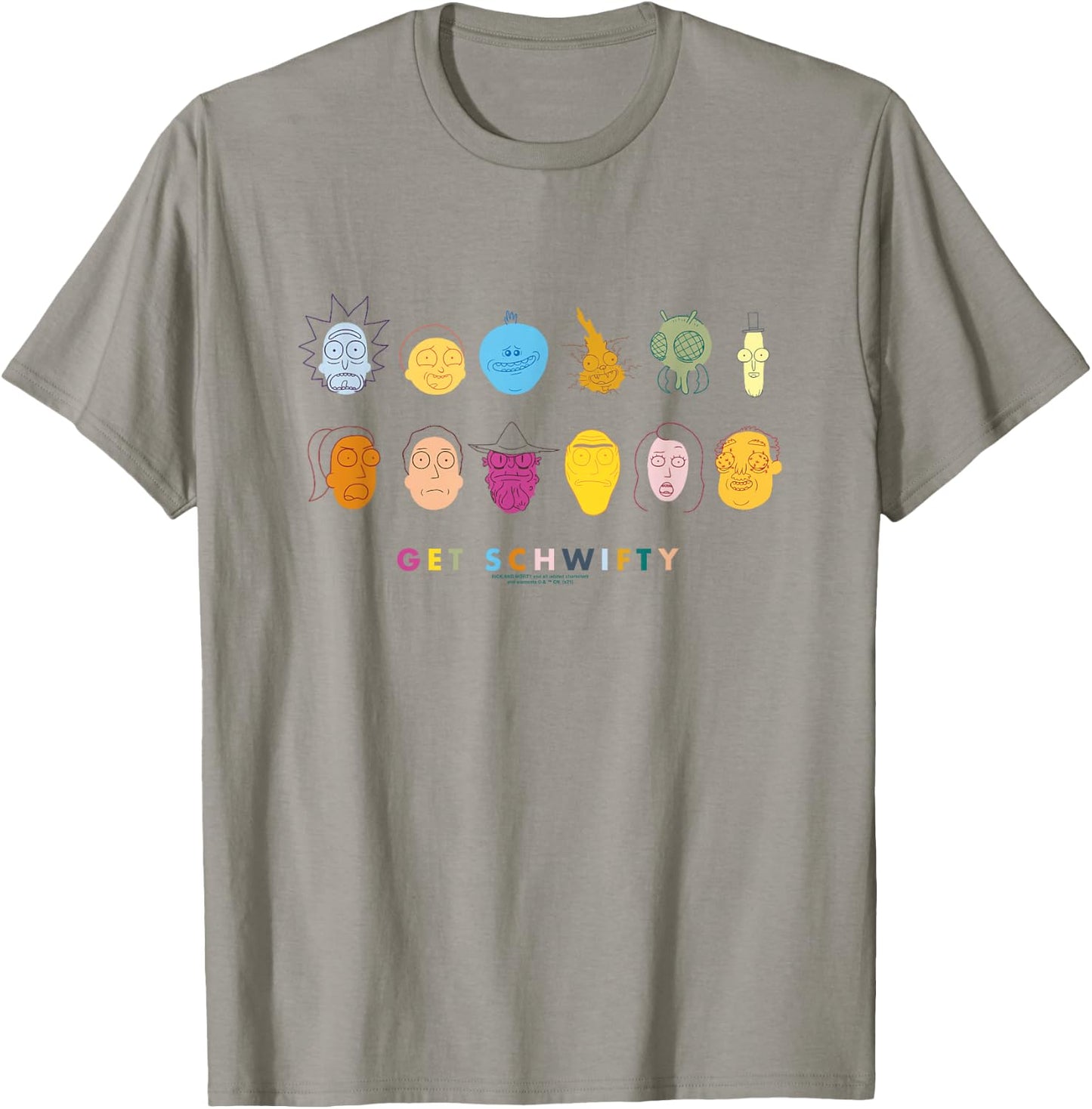 Rick and Morty Get Schwifty T-Shirt - T-Shirt | Sand