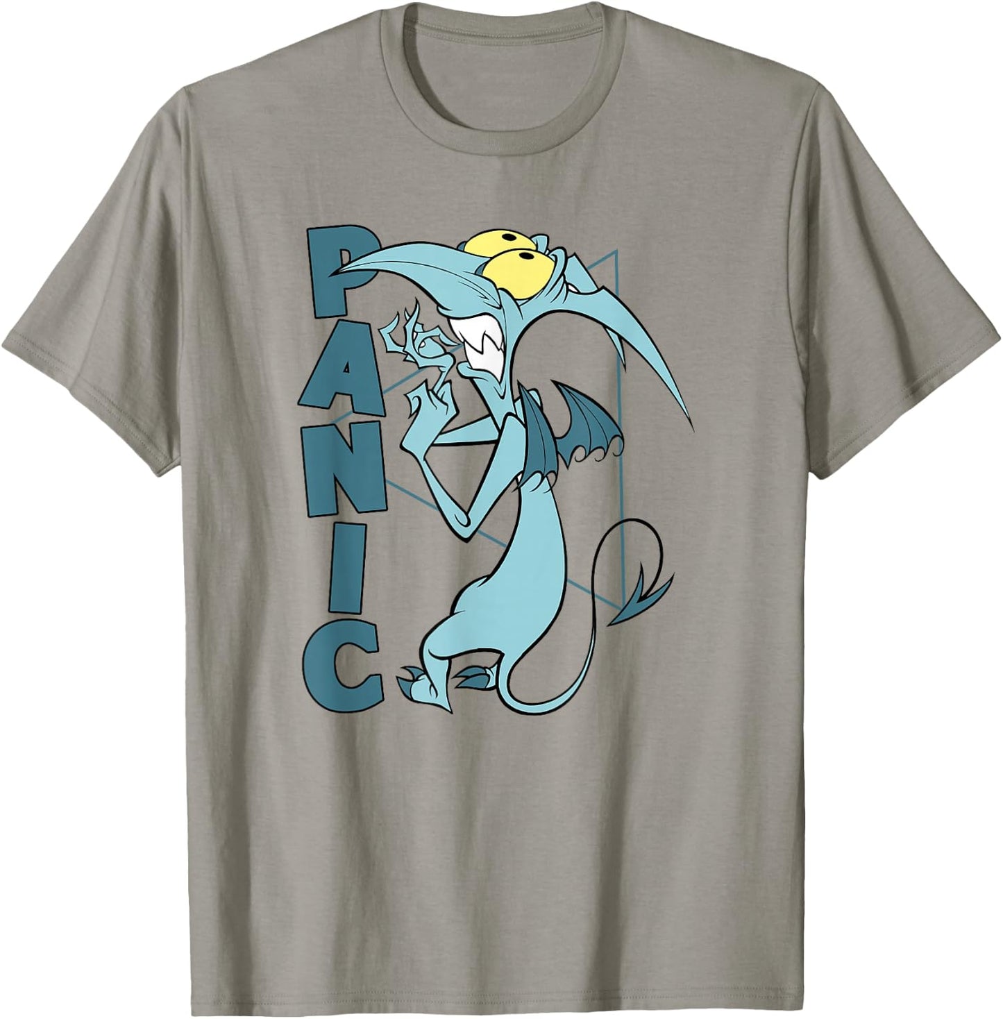 Disney Hercules Panic Geometric Name Portrait T-Shirt - T-Shirt | Sand