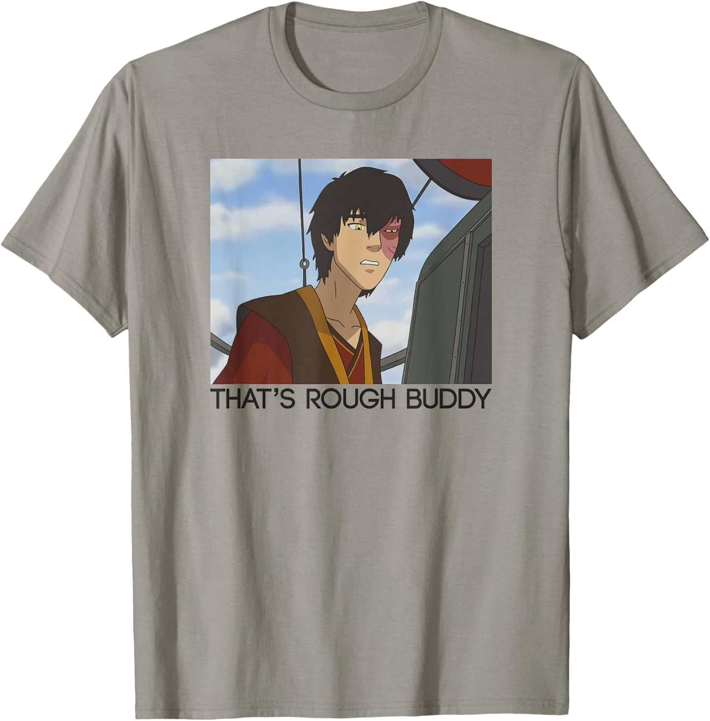 Avatar: The Last Airbender Zuko Panel That's Rough Buddy T-Shirt - T-Shirt | Sand