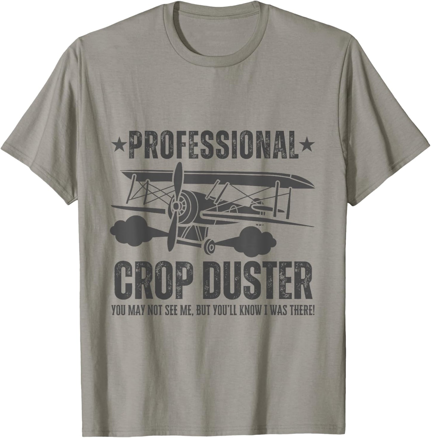 Crop Dusting Professional Crop Duster Funny Fart T-Shirt - T-Shirt | Sand